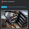4-контактный 1 штекер на 3/4/5/6 гнездовой разветвитель Sata Power Extension Кабель жесткого диска