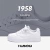 Global Fashion Versatile Board Shoes ZHQ-HY891 Spring Men's Breathable Lightweight Shoes Men's Thick-soled Height-increasing White Shoes