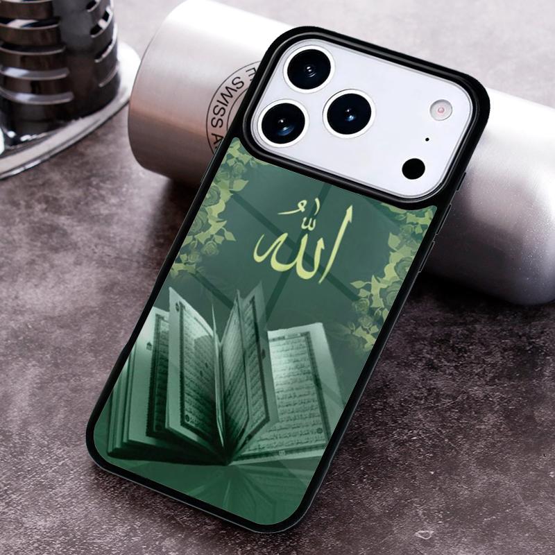 Чехол для телефона с цитатами из Корана, исламский, арабский, для iPhone 17 16 15 Pro Max Air 14 13 12 11 Plus, противоударный