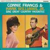 LP Record CONNIE FRANCIS & HANK WILLIAMS JR. - Sing Great Country Favorites MGMC1003 MGM Records 1964 UK Folk Used