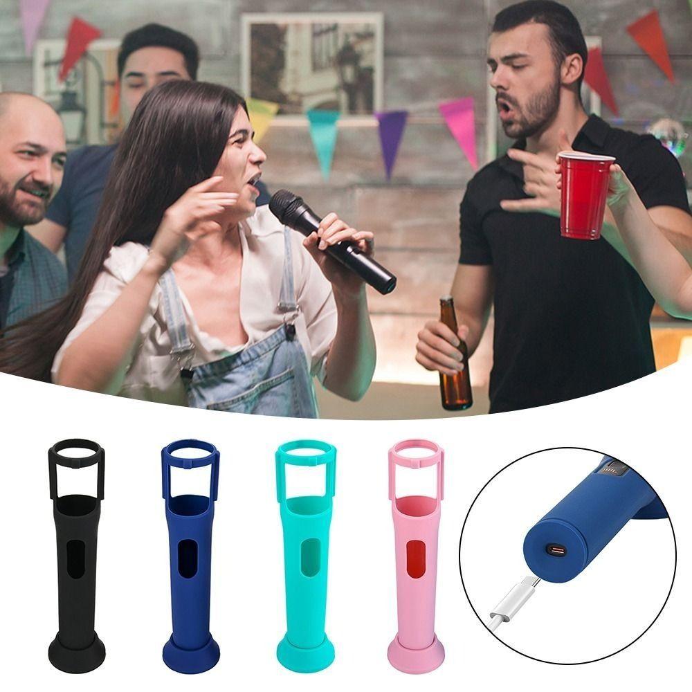 Anti-Rolling Microphone Case Drop Protection Protective Case for JBL PartyBox Recording Studio