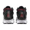 Air Jordan 6 Rings GS Черный Металлик Серебристый Детские Кроссовки Белый Огненно-Красный FZ4186-010