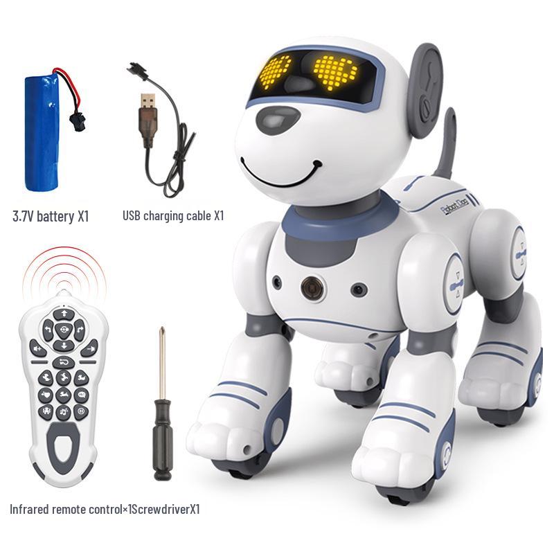 Smart Programmable Robot Dog: Interactive Touch-Responsive Electric Pet and Educational Toy