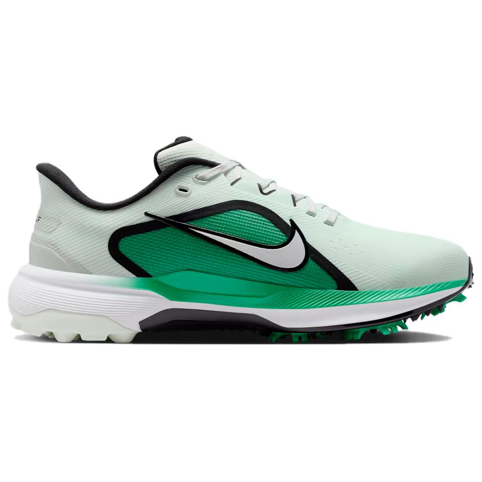 Nike Pegasus 1 Широкие Удобные Мягкие Водонепроницаемые Поддерживающие Низкие Гольф-Кроссовки Мужские Зеленый IO3695-300