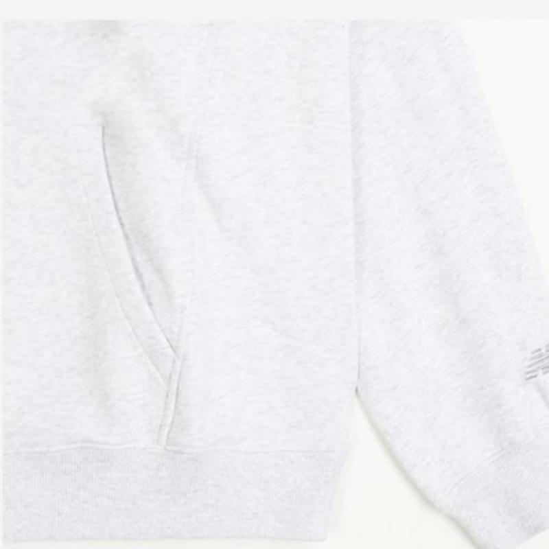 New Balance Унисекс Базовая толстовка с капюшоном с логотипом Nbn0ec3813