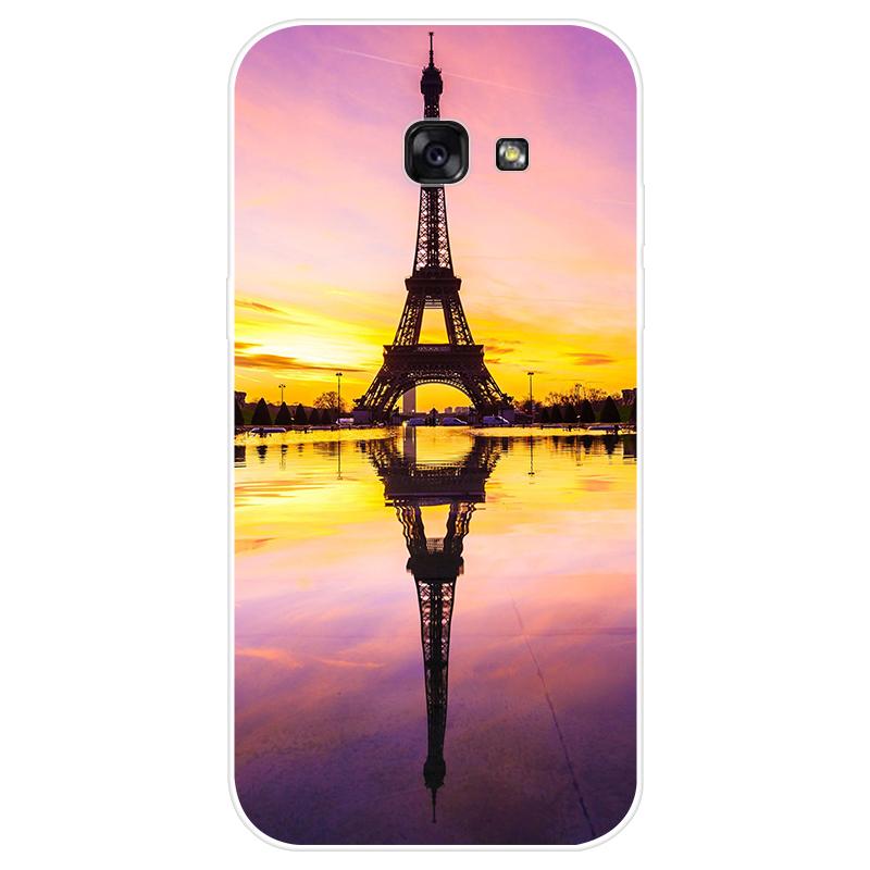 Для Samsung Galaxy A 5 A52017 SM-A520F чехол Мягкая силиконовая задняя крышка модный чехол для телефона с мультяшным рисунком