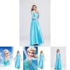 Элегантный костюм для косплея Замороженной принцессы Эльзы для взрослых женщин. Идеально подходит для сценических выступлений.