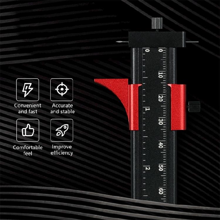 Параллельный разметочный инструмент Профессиональный разметочный инструмент Изометрический гравер для деревообработки Резной инструмент Портативный