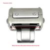 Двойная застежка-бабочка для Cartier Santos/Santos100 - Матовая, 18/21 мм
