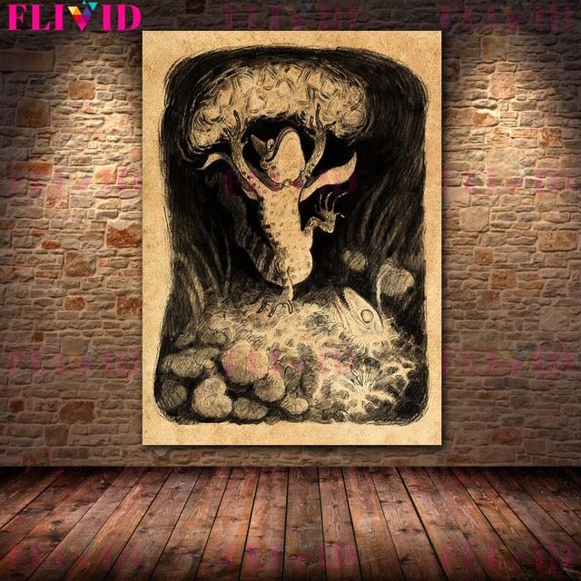 Настенное искусство на холсте, фигурки Наруто, современная гостиная, украшение для детской спальни