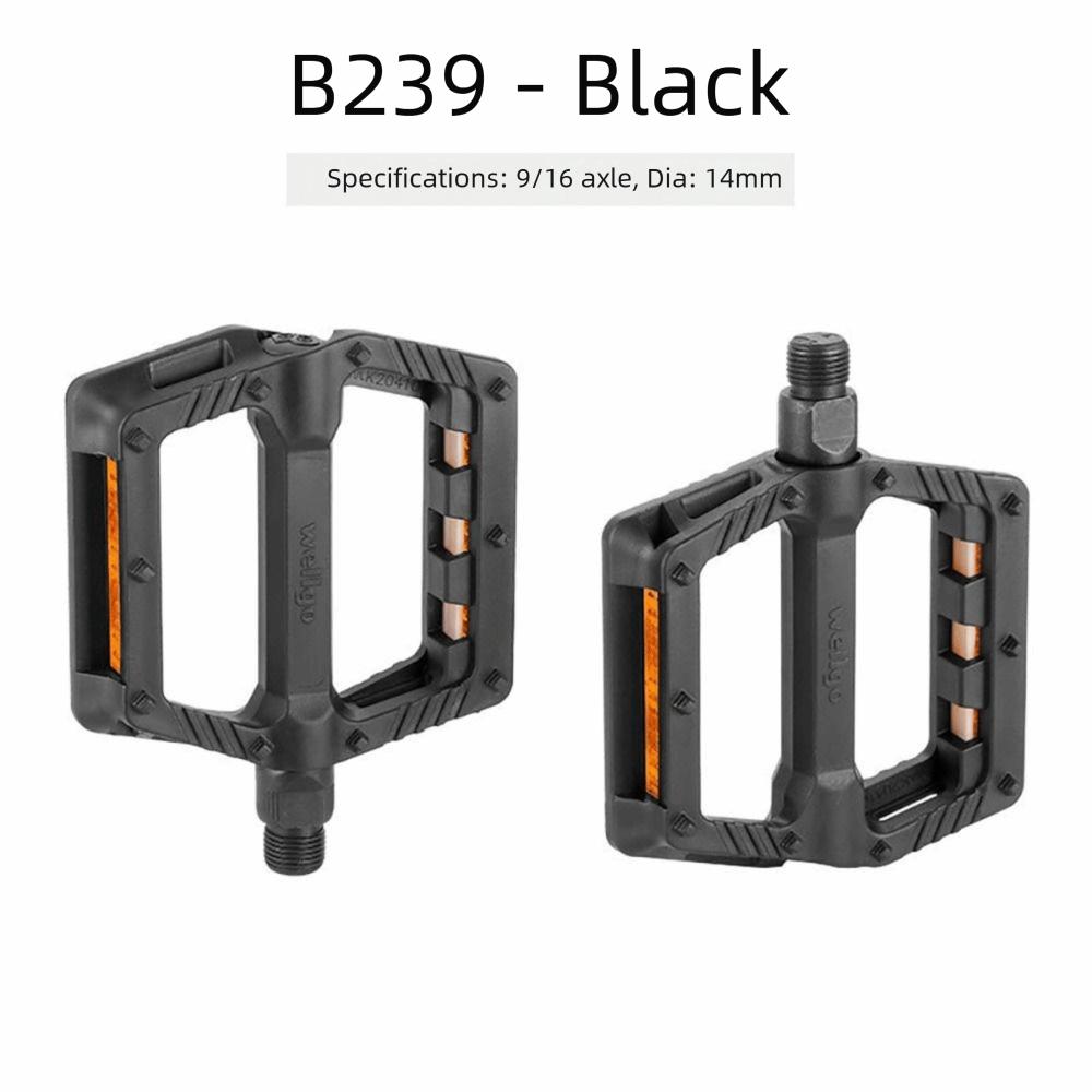 1 Pair Anti-slip Bicycle Pedals 1/2 Axis Foot Plat High Quality Bike Pedal MTB Road Bike