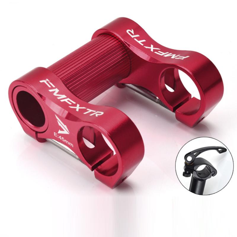 Удлинитель руля велосипеда, алюминиевый сплав, регулируемый двойной вынос, 25,4 мм, сверхлегкий складной велосипед