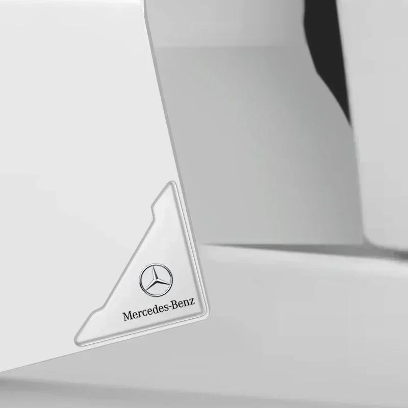 CUVJF1 Transparent Car Door Corner Anti-collision Stickers Auto Protector Accessories For Mercedes Benz AMG W204 W205 W203 W211 W212