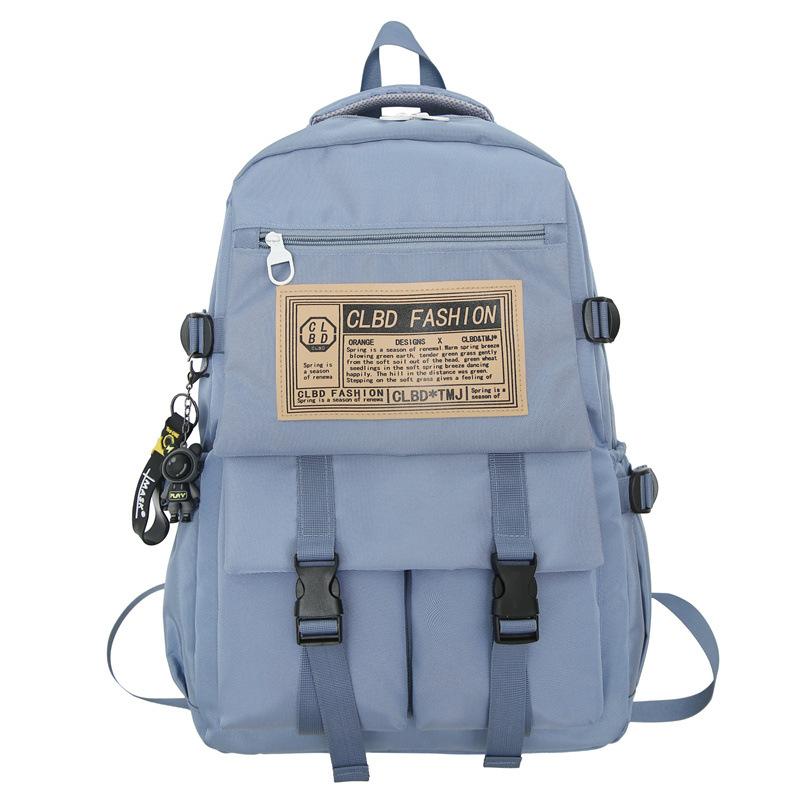 Студенческий рюкзак Модный Харадзюку для поездок на работу Компьютерный рюкзак Большая вместимость На открытый воздух Отдых Путешествия Легкий Водонепроницаемый