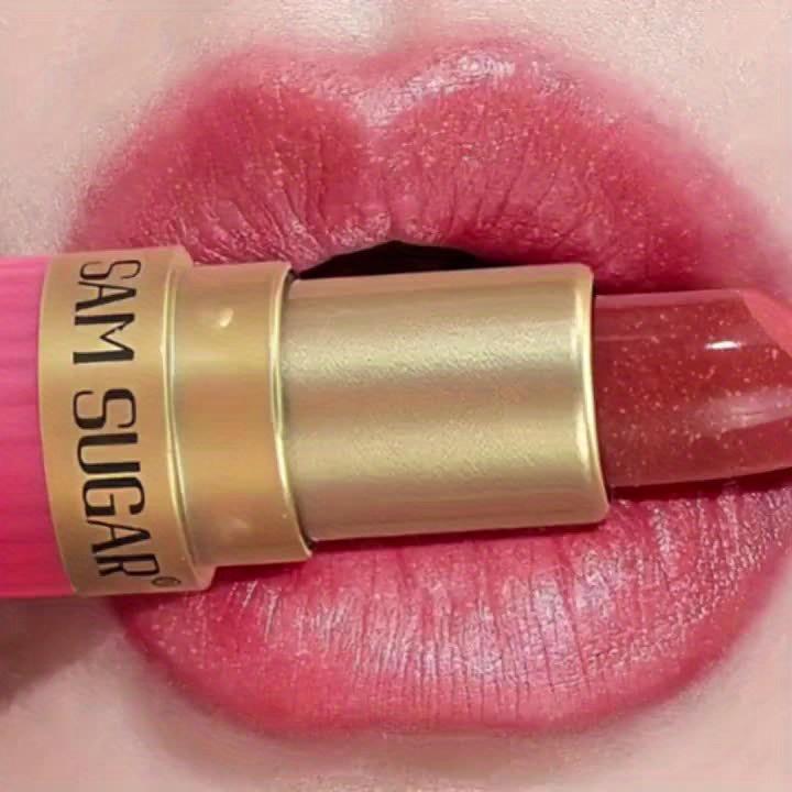 Губная помада Mermaid Sparkle Velvet- Металлический финиш, Долговечный блеск и глиттер, Идеальный подарок для женщин- Доступна в оранжевом, розовом, фиолетовом, красном цвете