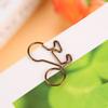 20pcs Metal Bicycle Shape Paper Clips Coffee Color Bookmark Office School Stationery Clip