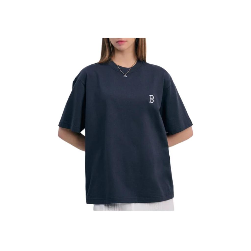 New MLB SS24 T Shirt Unisex Charcoal Gray 3ATSB1143-43CGS