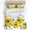 Forest Fairy Flower Butterfly Girl Duvet Cover with Pillow Case Custom 3pcs Bedding Set Quilt Cover Double Bed Home Textile