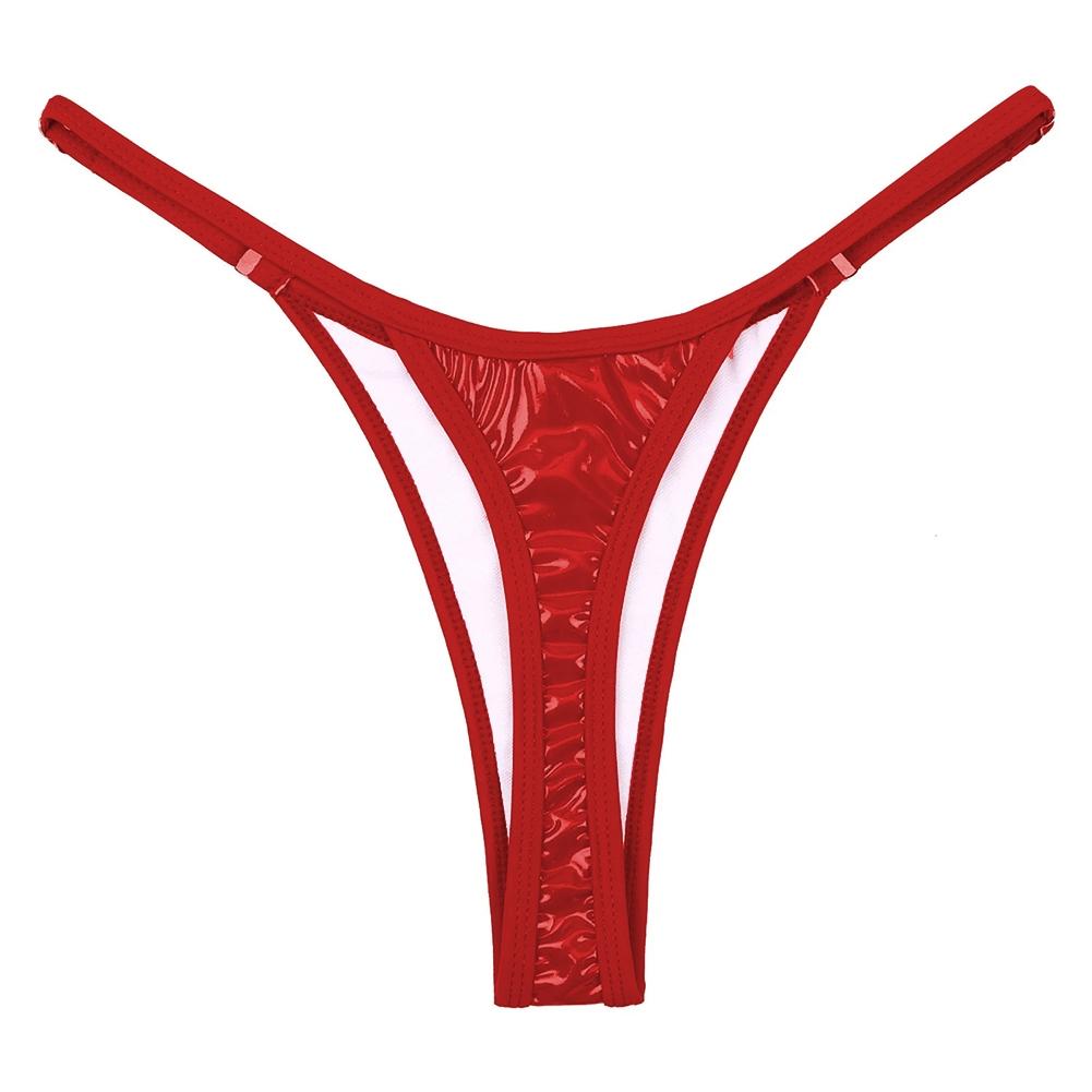 Всесезонные стринги с пайетками, сексуальное нижнее белье, трусики с низкой талией