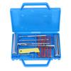 11Pcs Tire Repair Kit T Handle String Plug Rasp Cutting Knife Hex Key Insert Tool Set