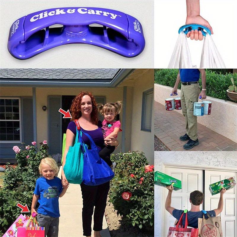1pc Reusable Grocery Bags Carrier, Labor-saving Hands-free Grocery Bag Carrier
