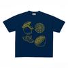 Lemon Graphic Print Autumn Pure Cotton Men's and Women's T-shirt Short Sleeve Street Fashion Trend Clothing Men T Shirt