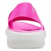 Crocs Женские повседневные сандалии LiteRide с ремешком, розово-красные