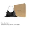COACH Brooklyn Leather One Shoulder Handbag Mini Women's Black CAL95-LHBLK
