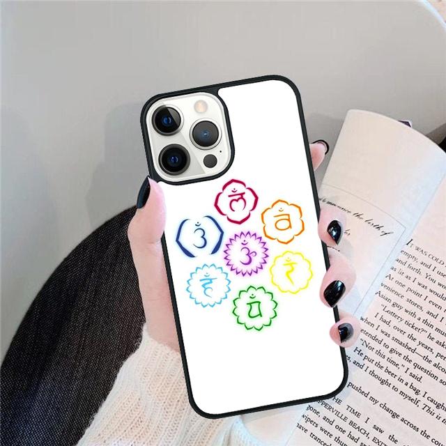 OM Yoga GOA Дзен Символ Ракушка Чехол Для iPhone 17 Air 15 16 14 13 12 Pro Max 11 Pro Max Plus Чехол для Телефона