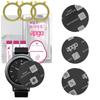 3x Apgo MATTE Hybrid Glass Screen Protector for LG Watch Style, Tempered Glass Substitute, Non-cracking