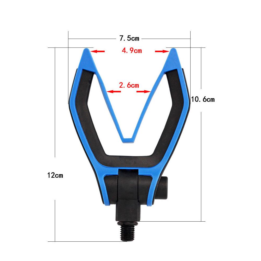 Нейлоновая подставка для удочки V-образная подставка для снастей головка подставки для удочки захват