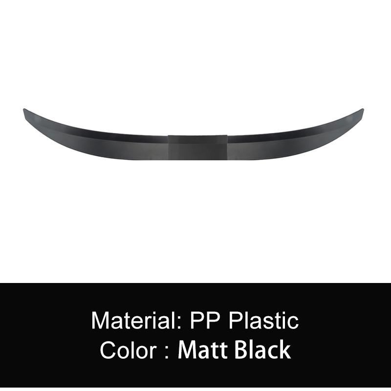 Универсальный спойлер для автомобиля, установка ABS, хвостовая палка, без отверстий, фиксированное крыло, трехсекционное, регулируемое, 115-125 см