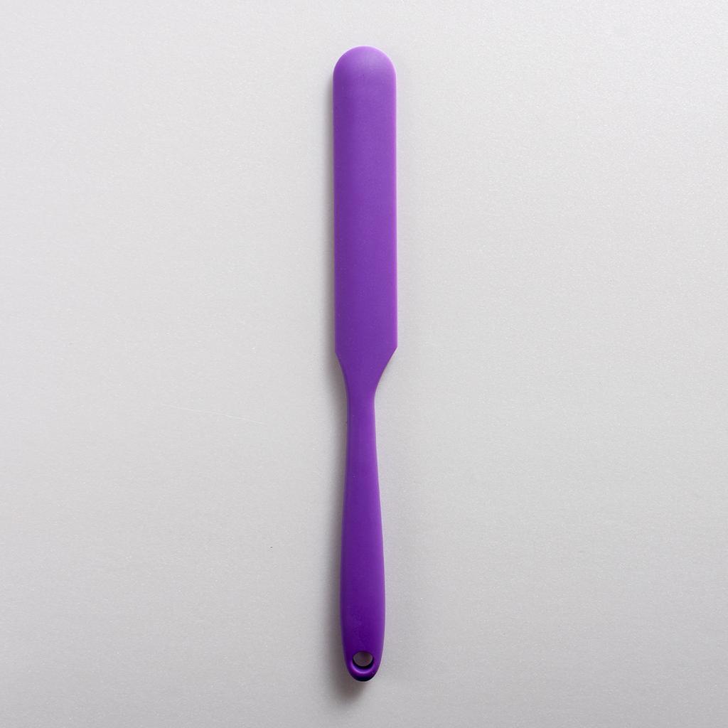 Маленький цельный силиконовый маленький длинный скребок, инструменты для выпечки, скребок для масла, нож для смешивания шоколадного сливочного крема, лопаточка для торта