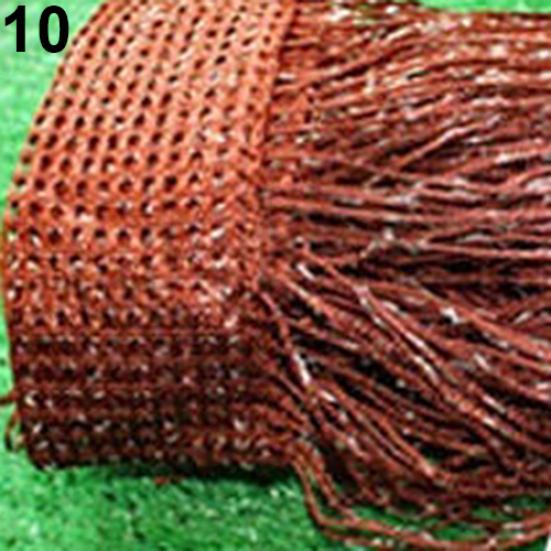 Дверная занавеска с плоской нитью, бахрома, оконная панель, перегородка, декор с кисточками