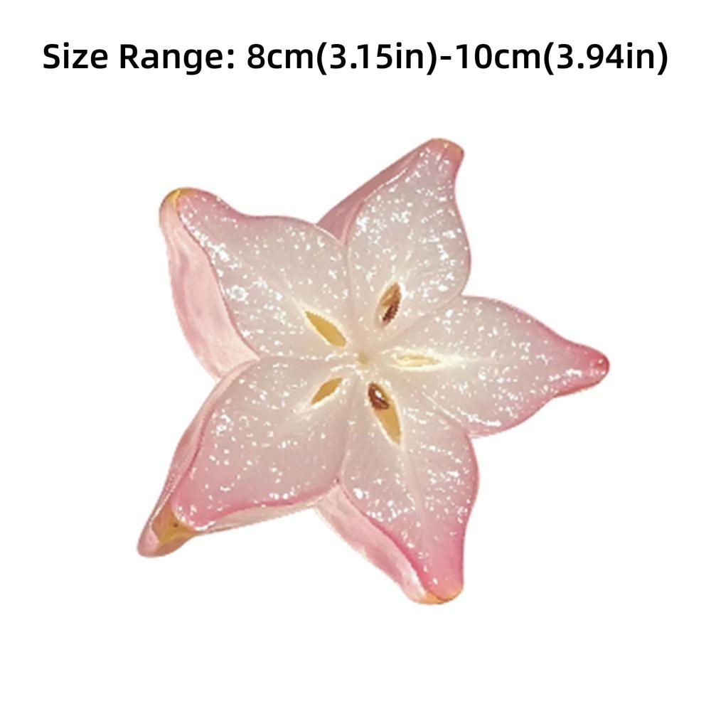 Многоцветная закладка в виде фруктового ломтика, акриловая, забавная, дизайн, держатель для страниц книги для чтения, подарок