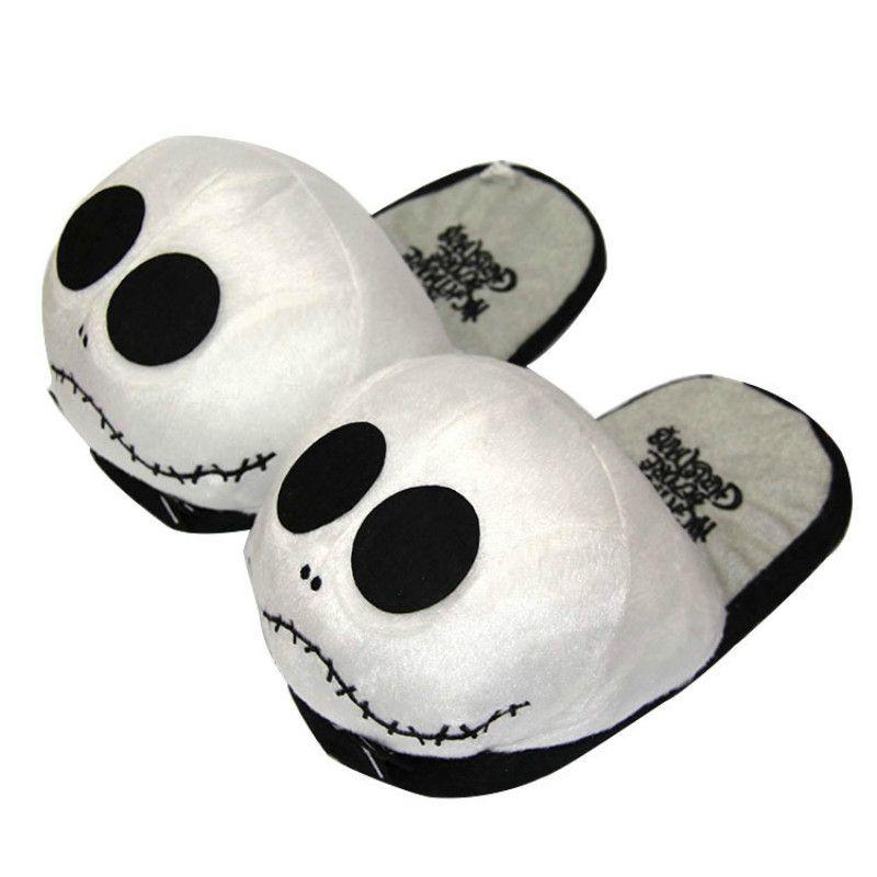 Cozy And Plush Jack Skellington Slippers For Ultimate Winter Comfort And Style