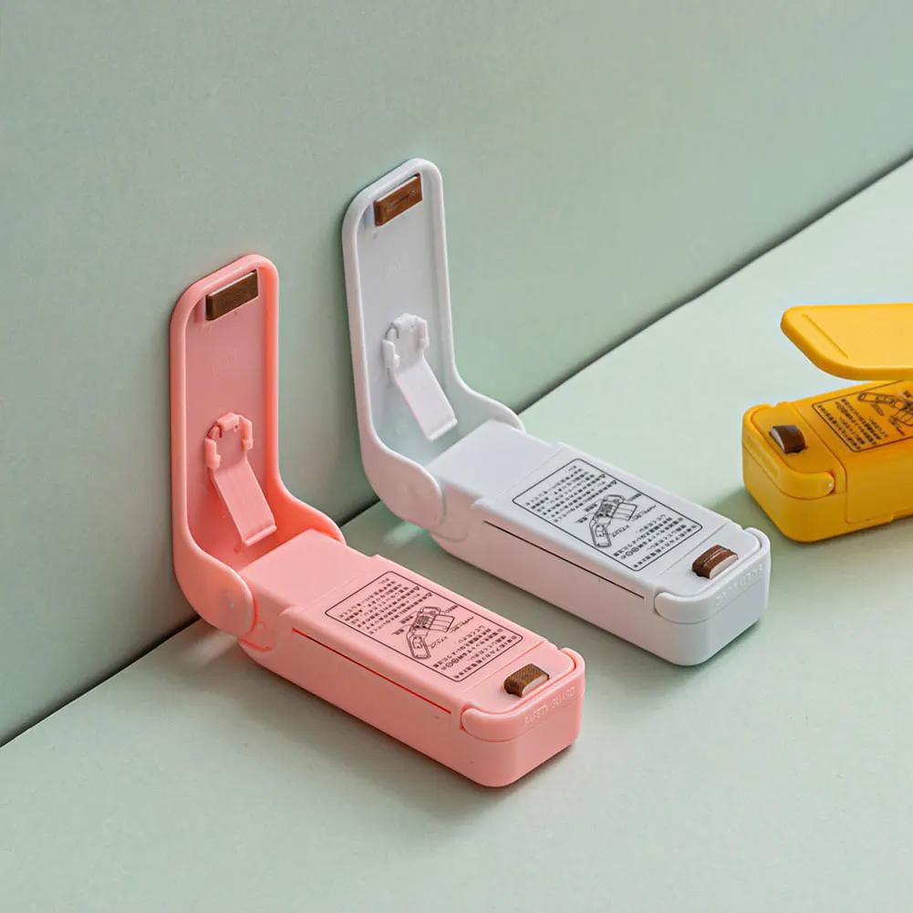 Мини-портативный термоупаковщик для пищевых продуктов Вакуумный упаковщик для закусок Термоупаковщик для пластиковых пакетов