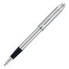 Cross Townsend Lustrous Chrome Fine Fountain Pen W/ S/Steel Nib