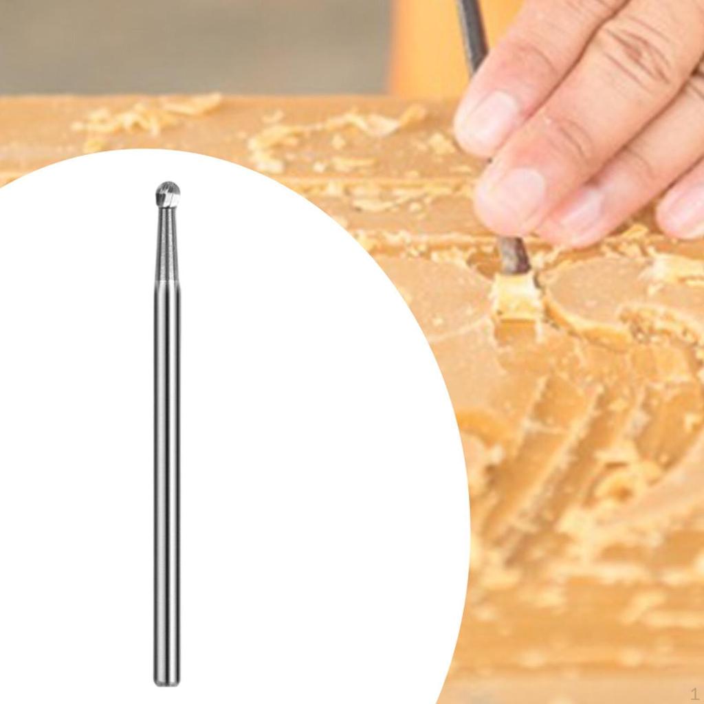 Ball Burr Carving Tool Multifunctional for Wood Simple Precision Cutter Head Professional