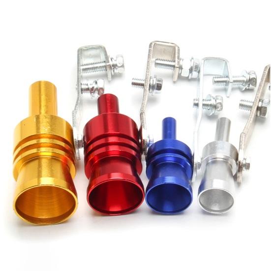 Universal Turbo Sound Exhaust Muffler Pipe Whistle Car Tail Whistle Easy To Install Mini Size Turbo Sound Whistle Simulator