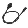 Water Proof Extension Cord Type C Thread Female To USB 3.0 Male Connector Cable 0.5m Length 30V