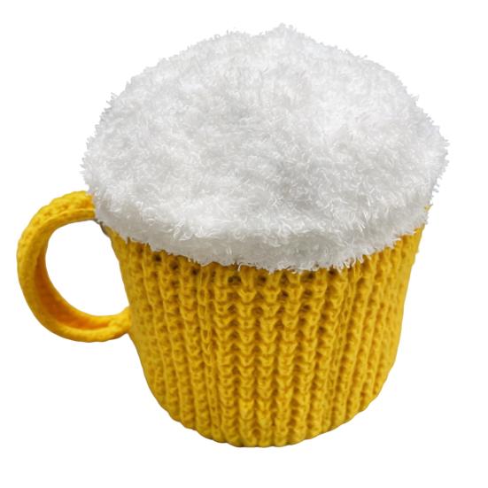 3D пивная шапка зимняя унисекс вязаная шапка толстая сохраняющая тепло в форме чашки праздничный костюм Октоберфест фотореквизит эластичный нескользящий головной убор