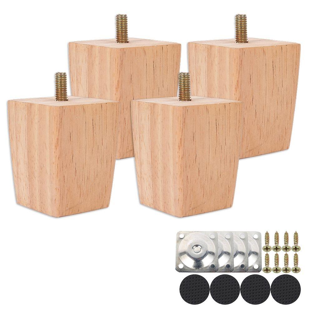Replacement Furniture Feets Solid Wood Sofa  Legs Adjustable Furniture Legs  Furniture Accessories