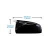 For X5 E70 X6 E71 2007-13 Side Wing Mirror Cover Caps Gloss Black Left+Right