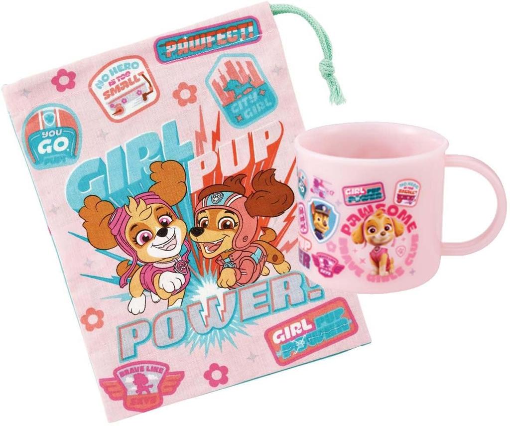 Skater Lunch Box Cup Bag Made In Japan Kids Paw Patrol GIRL PUP Girl KB63 Children's