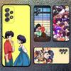 Чехол для телефона Ranma 1 2 для Samsung S25, S24, S21, S22, S23, S30, Ultra, S20, Plus, Fe, Lite, Note, 10, 9, 5G Черный чехол