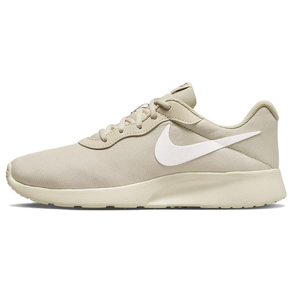 Nike Tanjun Refine Fabric Sports Comfort Shock Absorption Slip Resistant Durable Low Top Lifestyle Casual Shoes Women Sneaker Beige DR4495-100