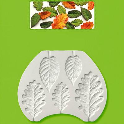 Силиконовая форма «Ежевика и листья дуба» Форма для мастики, для торта, Инструменты для украшения торта