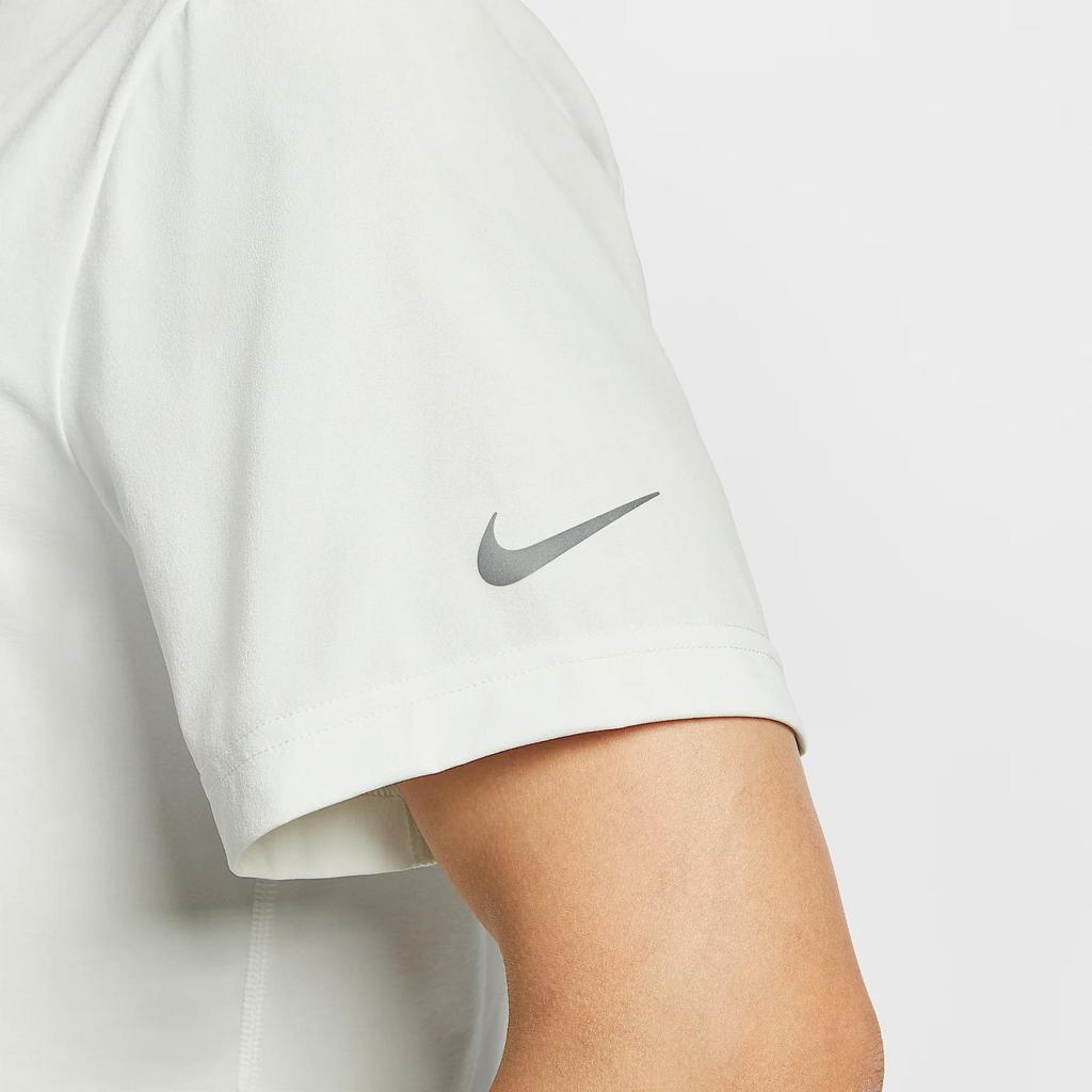 Nike Dri-Fit Hyverse Удобная Мягкая Влагоотводящая Универсальная Модная Футболка с Коротким Рукавом Мужские Топы Белый HV4882121