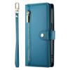 Кожаный чехол-книжка на молнии через плечо для Redmi Note 15 14 13 12 Pro Plus 15C 14C 13C A5 A4 A3 5G Роскошный чехол-кошелек с отделениями для карт